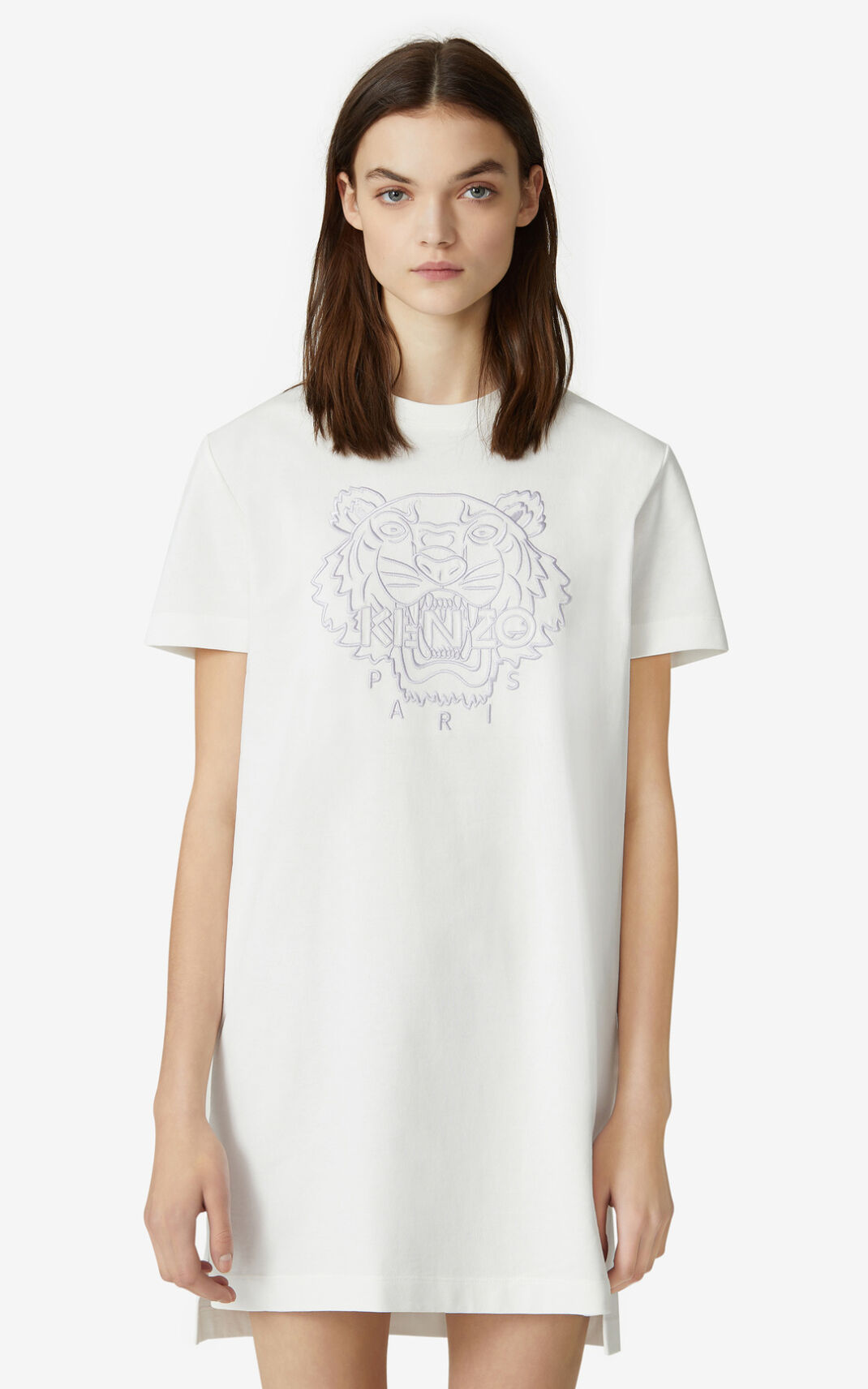 Kenzo 虎 t shirt ワンピース レディース 白 - BSUKXQ735